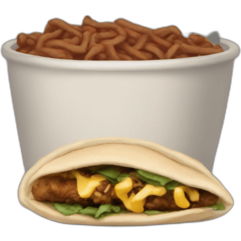 Shawarma emoji