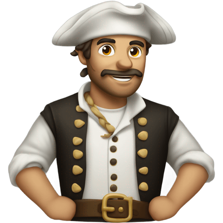 baker pirate emoji