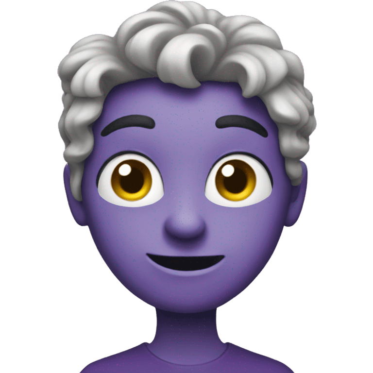 purple emojid emoji