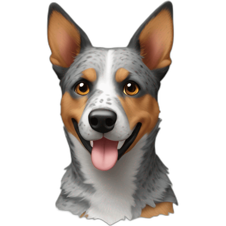 australian cattle dog emoji