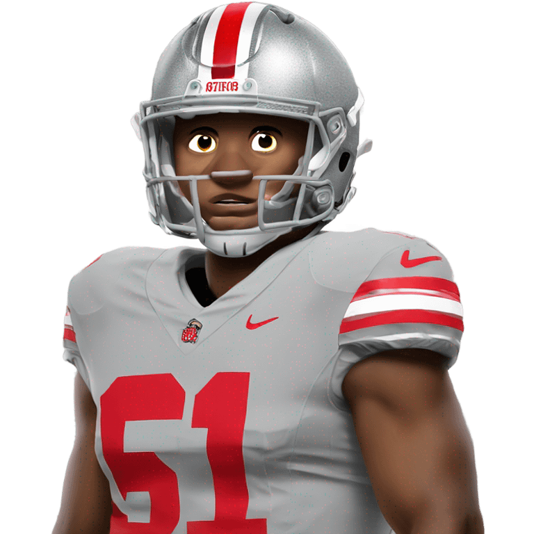 Ohio state football player sad emoji