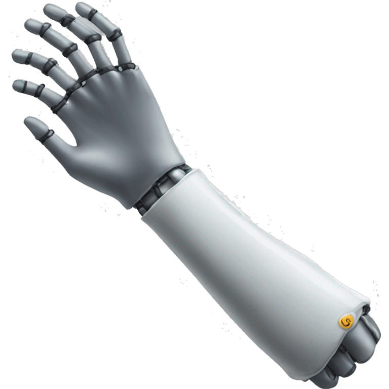 Prosthetic arm emoji