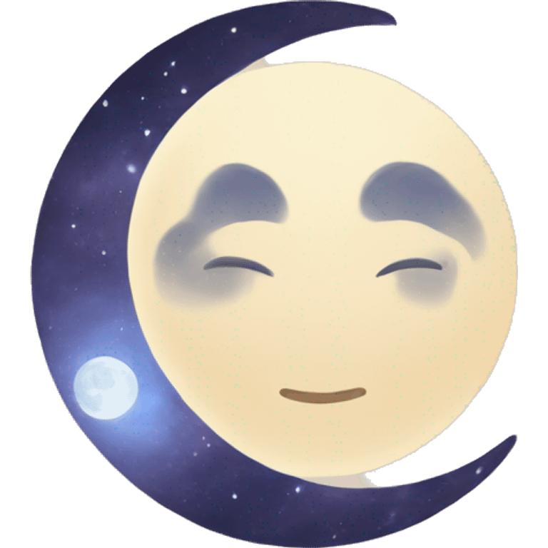 Moon astrology symbol  emoji