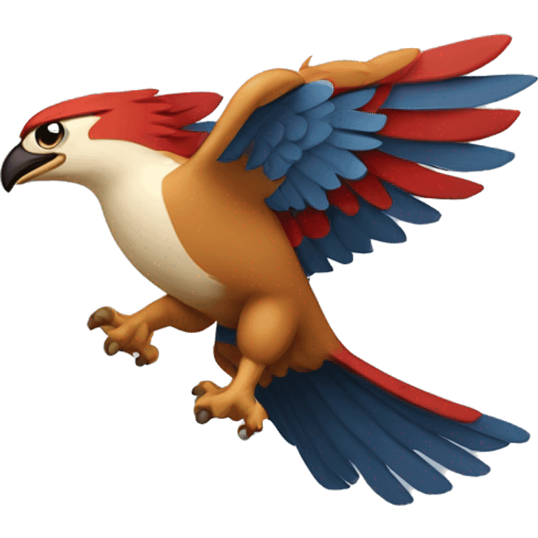 thunderbird: Large, bird-like creatures capable of generating storms as they fly, native to North America. emoji