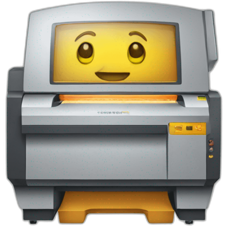 Laser engraver emoji