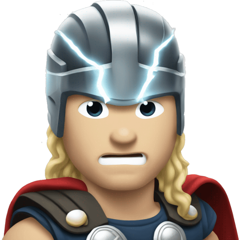 Thor lightning emoji