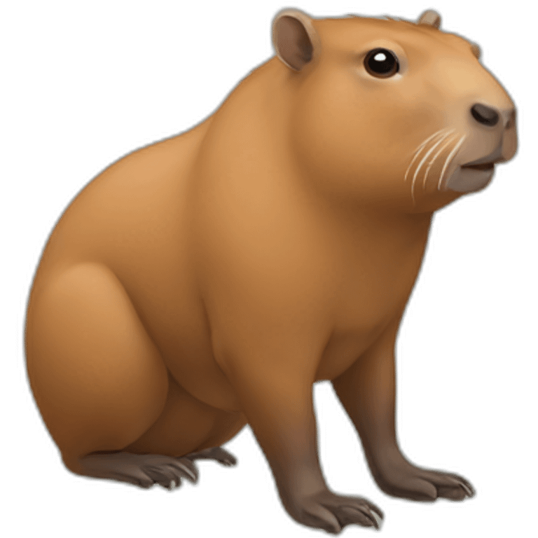 Capibara emoji