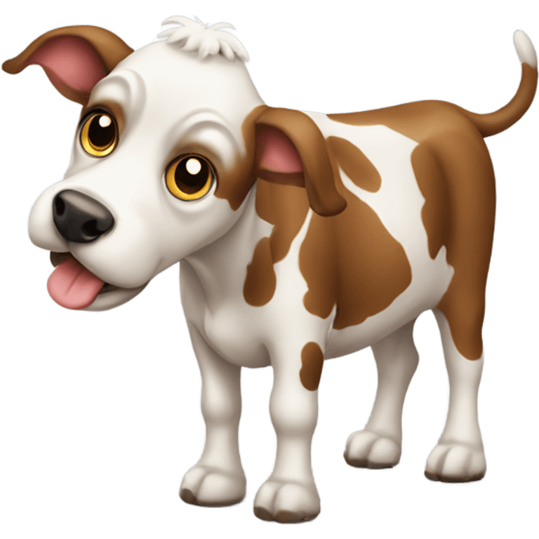 dog cow emoji