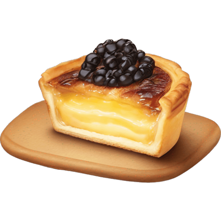 pastel de nata emoji