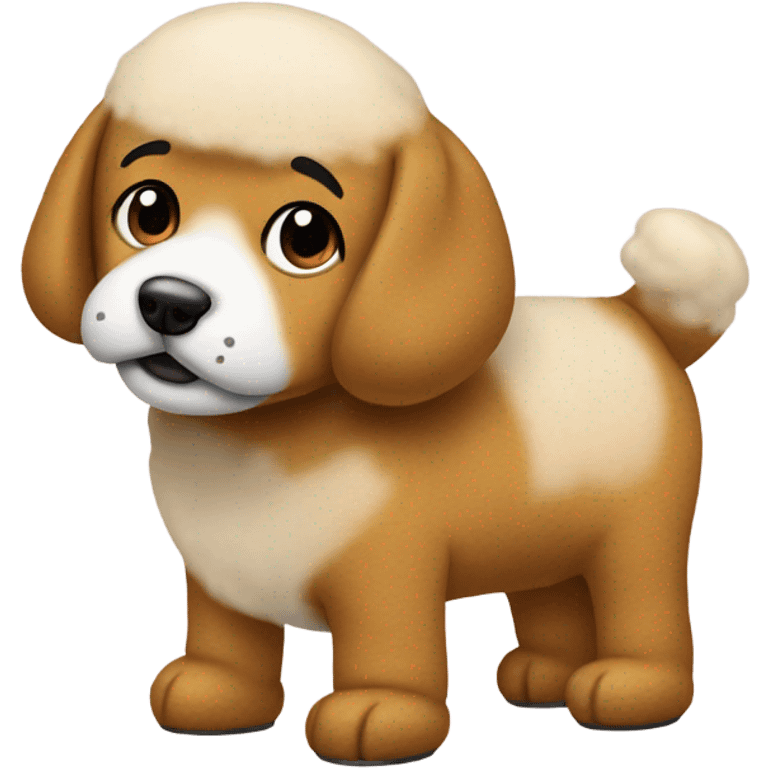 Uggs on a dog  emoji