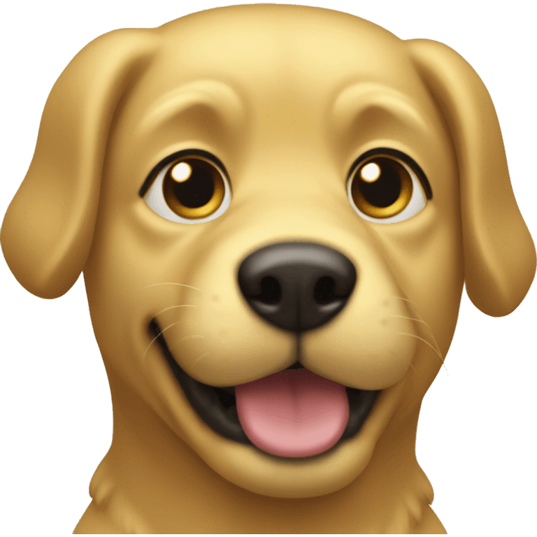 a Golden dog 912 emoji