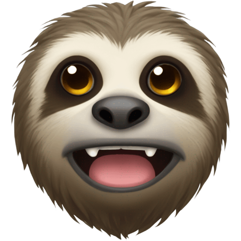 angry sloth emoji