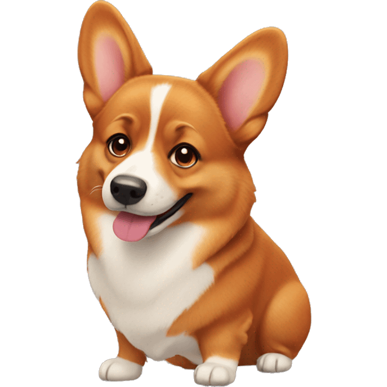 red corgi emoji