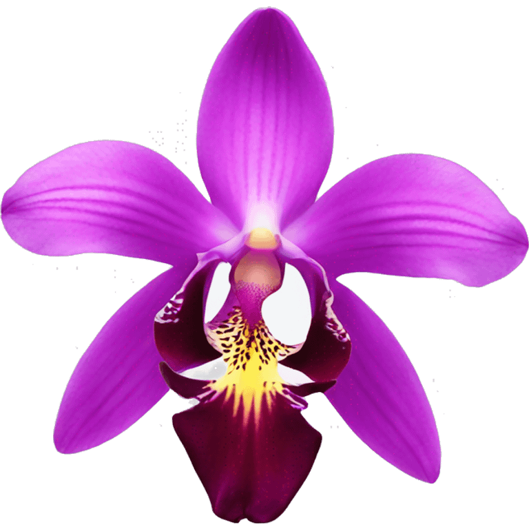 orchid emoji