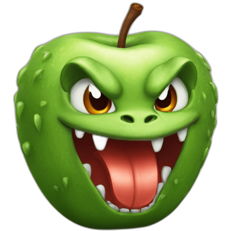 dragon　apple emoji