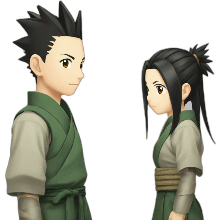 Shikamaru and Temari emoji