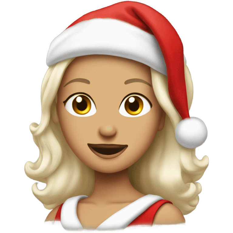 santa being a diva  emoji