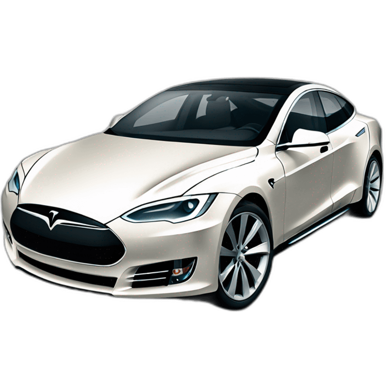 tesla model s emoji