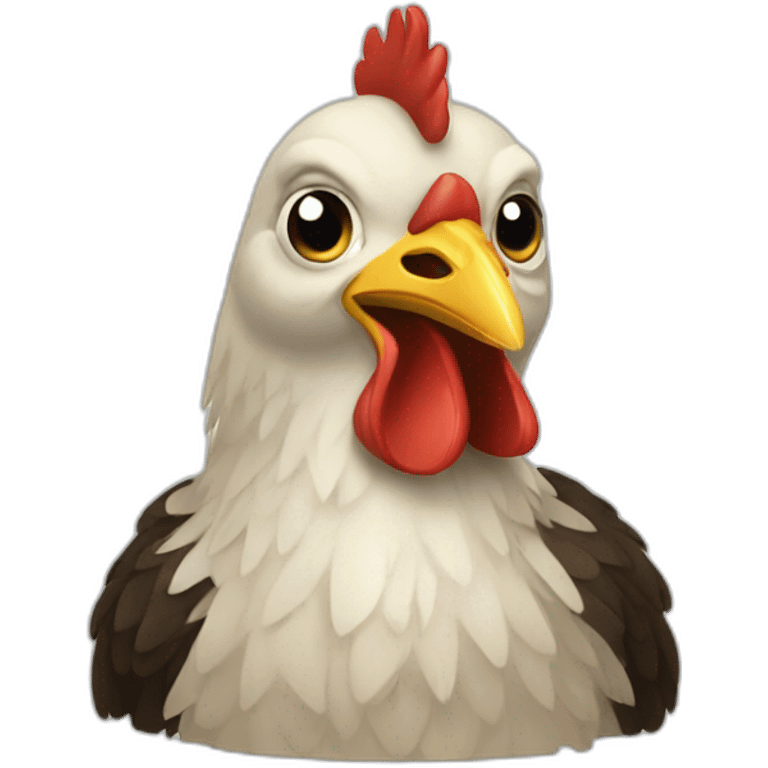 Poule emoji