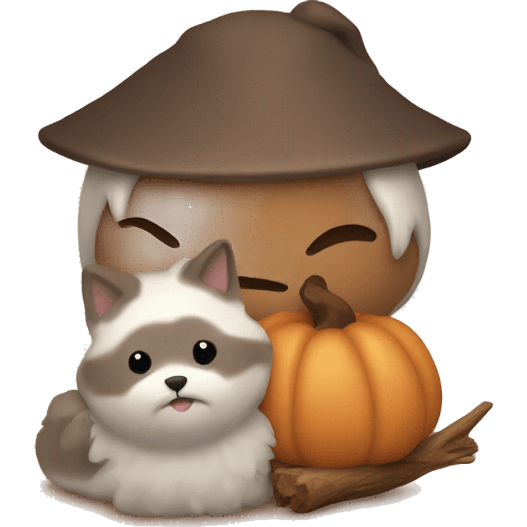 Cozy autumn day  emoji