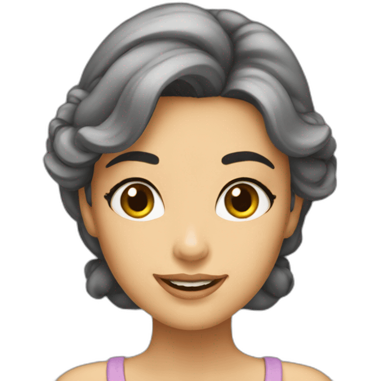 Belle fille emoji