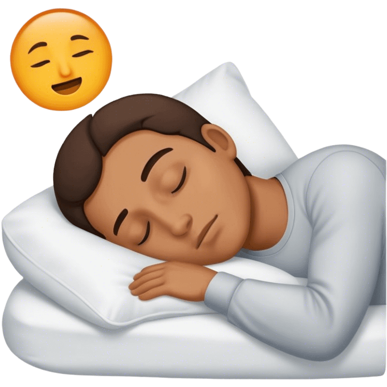 guy sleeping emoji