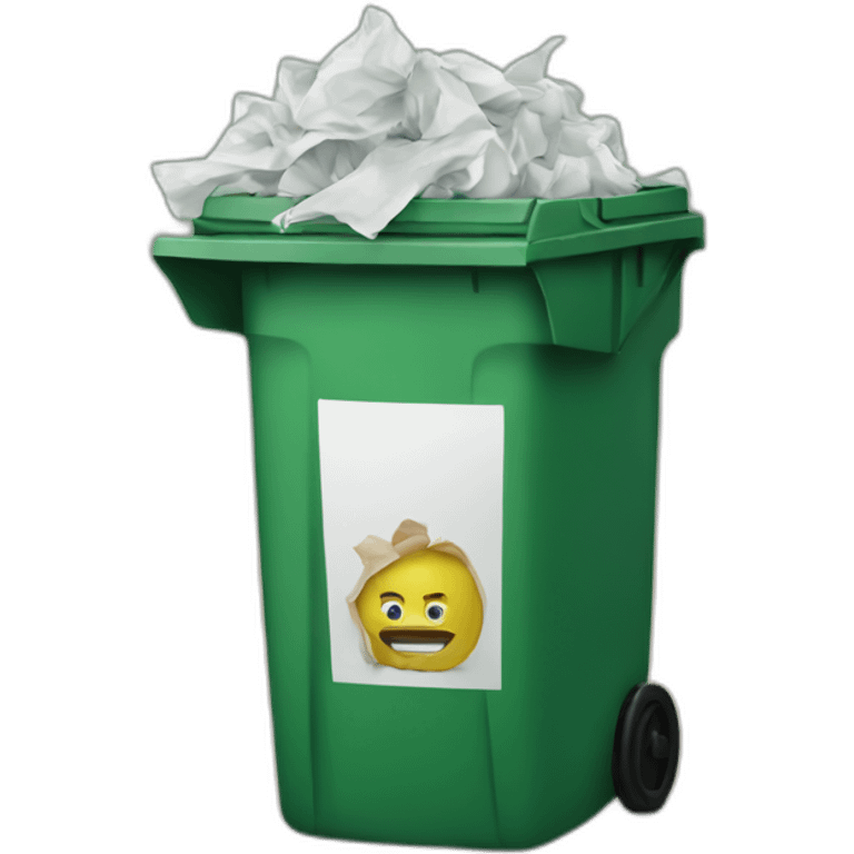 garbage emoji