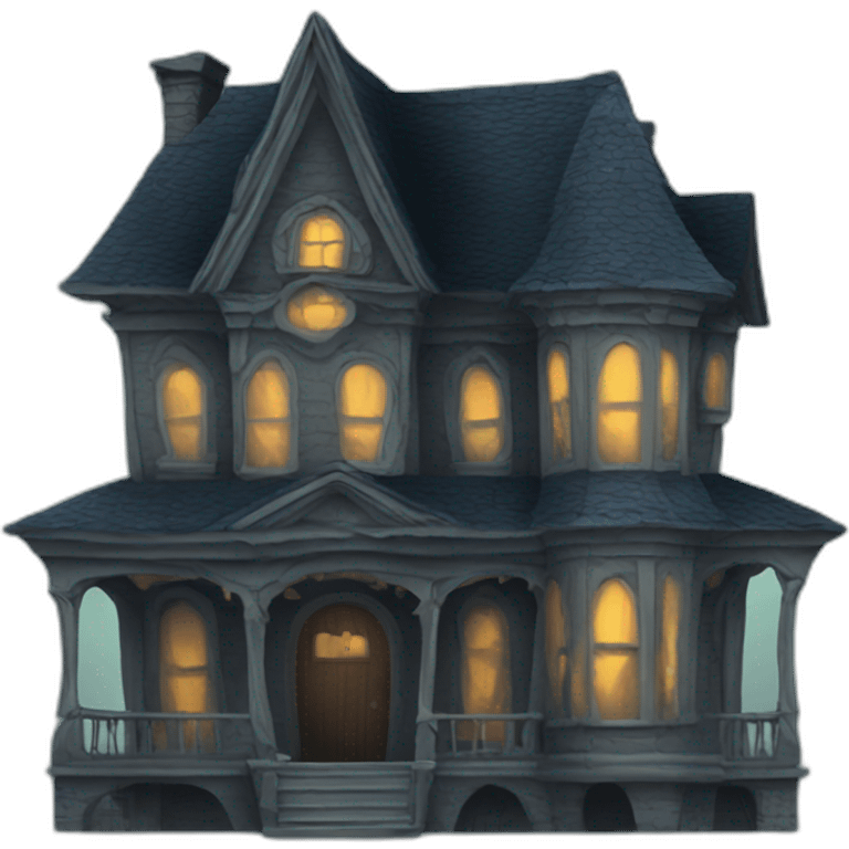 haunted house emoji