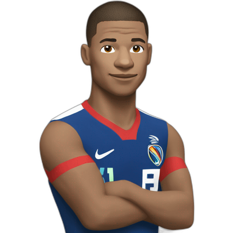 mbappé et coupe du monde emoji