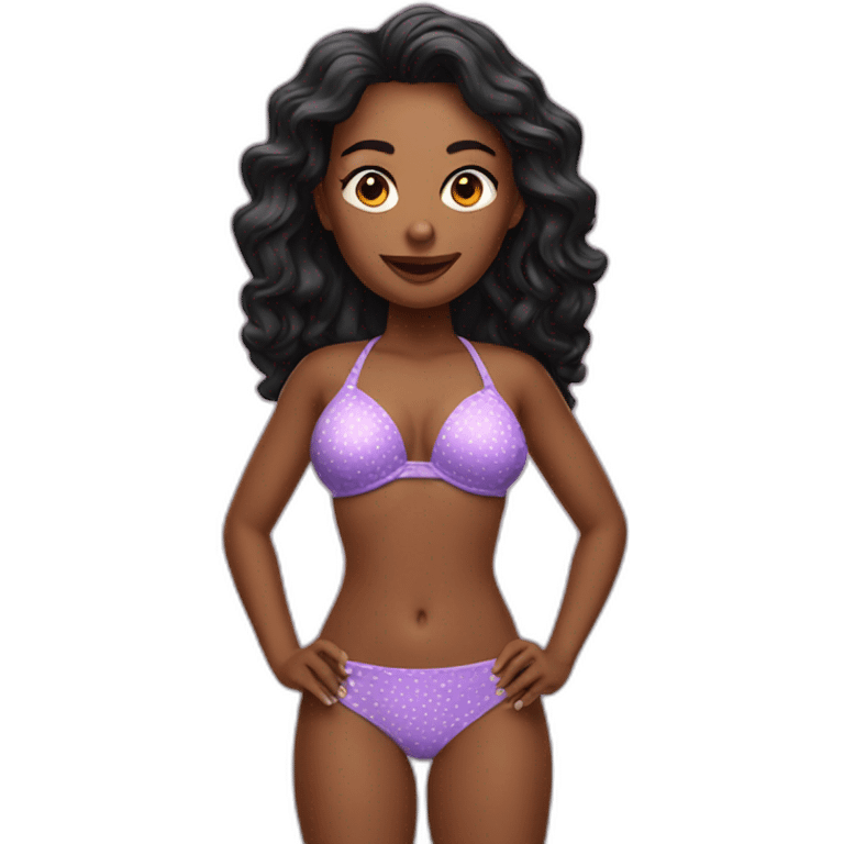 woman in bikini emoji