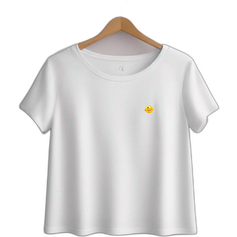 women body in small tee emoji