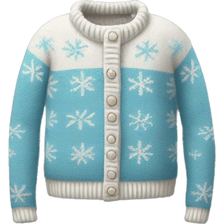 Winter sweater  emoji