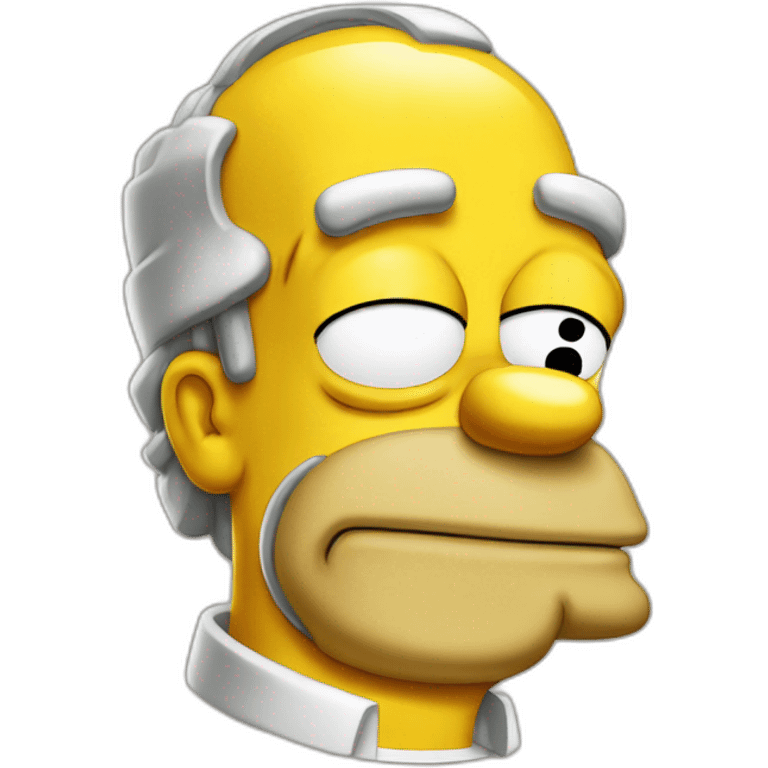 Homer Simpson head emoji