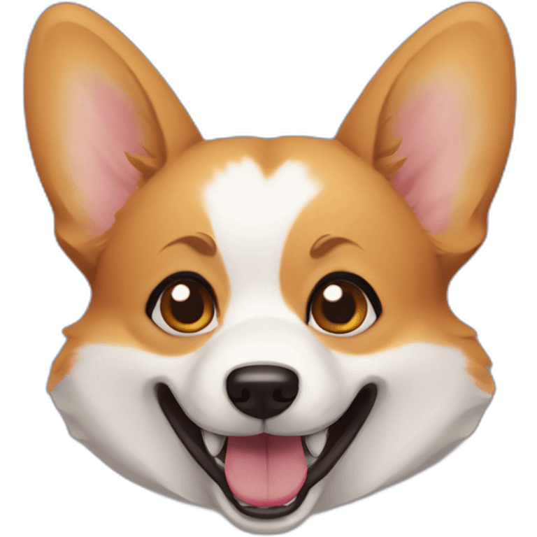 corgi fangs emoji