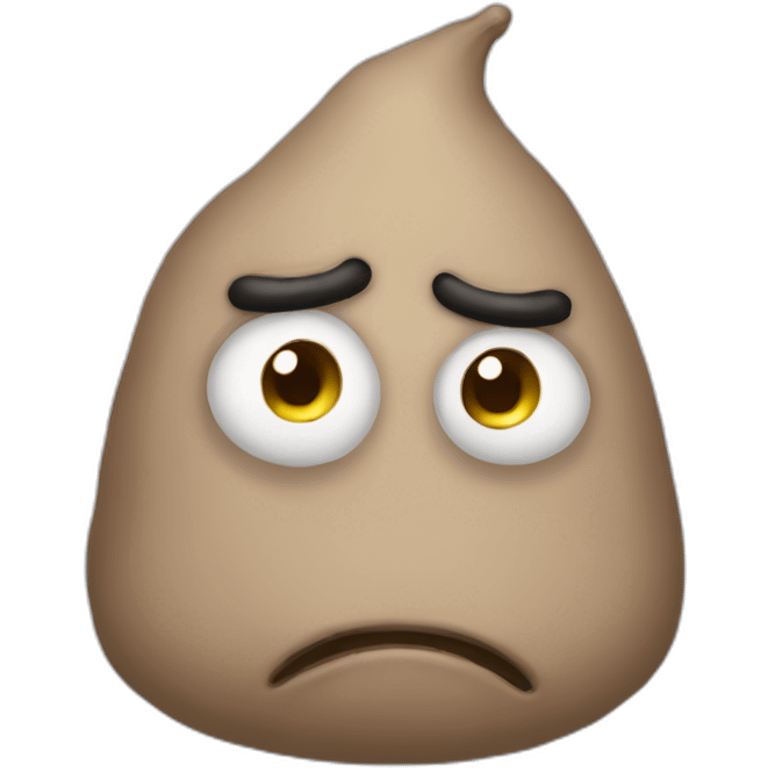 Neglected pou emoji