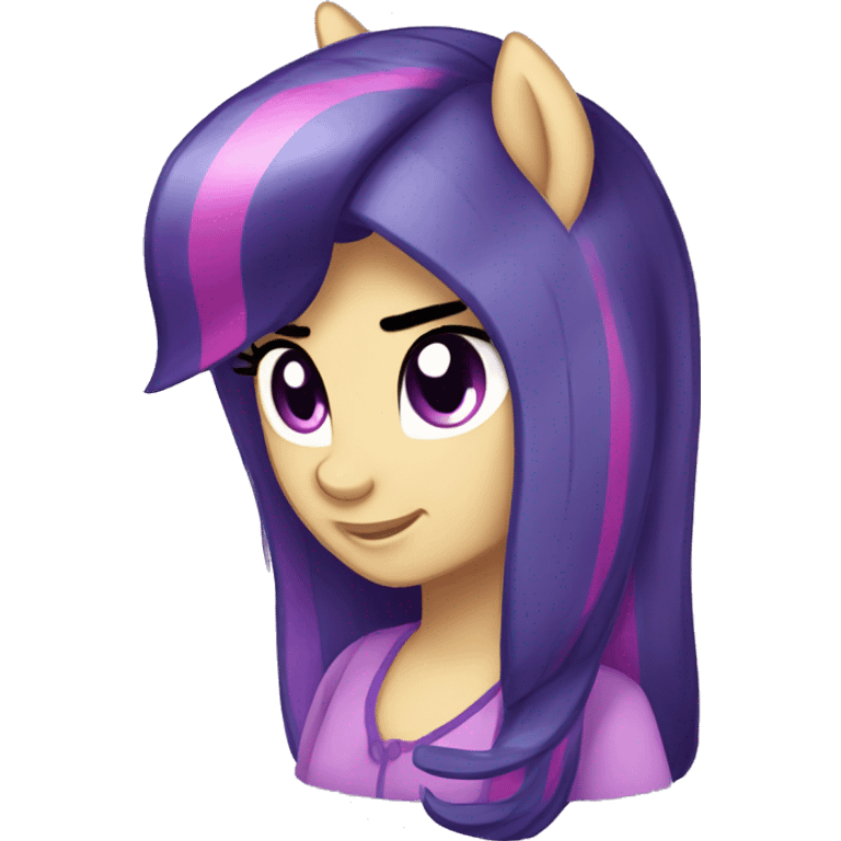 my little pony twilight sparkle emoji