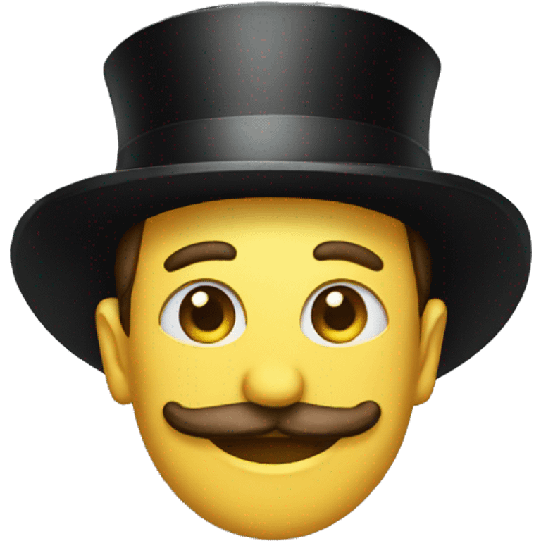 Tophat emoji