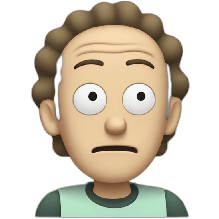 Morty from Rick and Morty  emoji