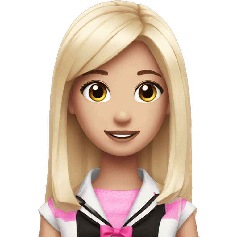  Yandere likes Barbie?! emoji