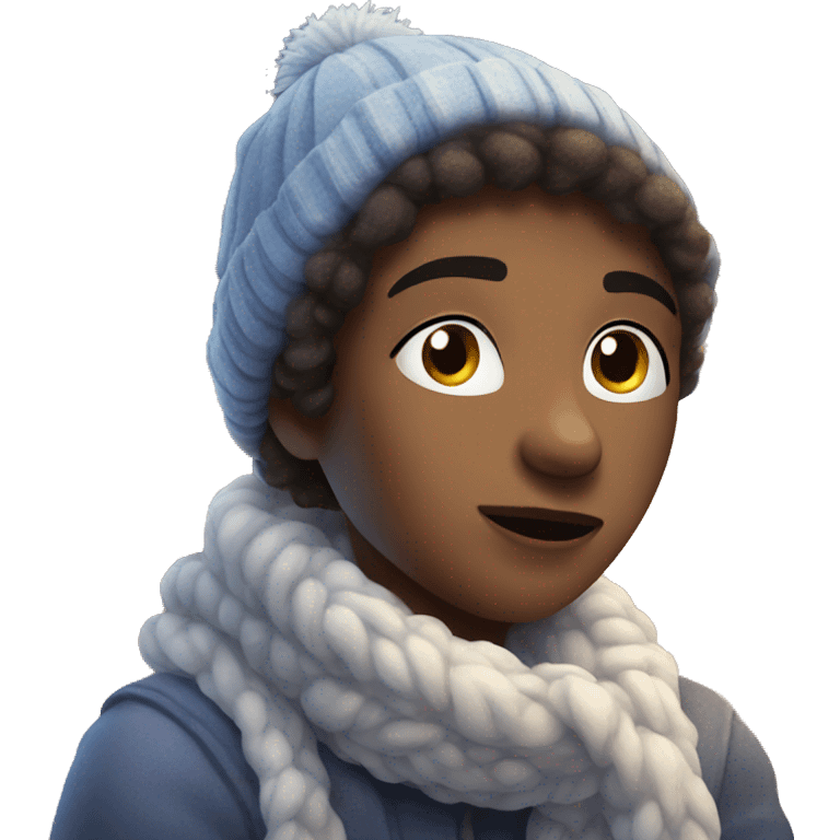 Cozy winter emoji