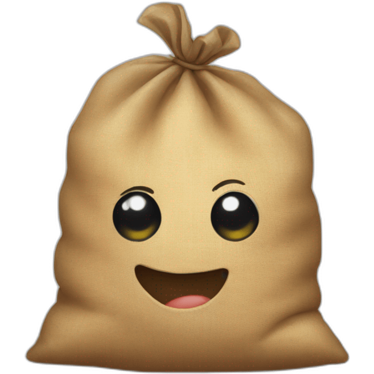 Potato sack emoji