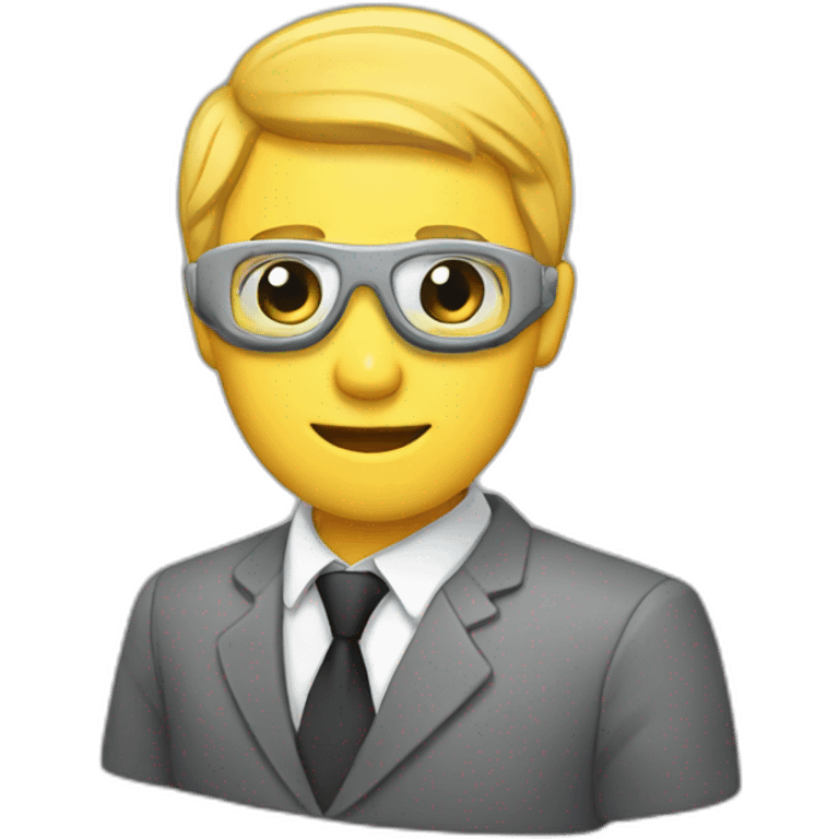 work at computer emoji