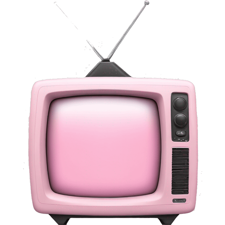 Light pink tv emoji