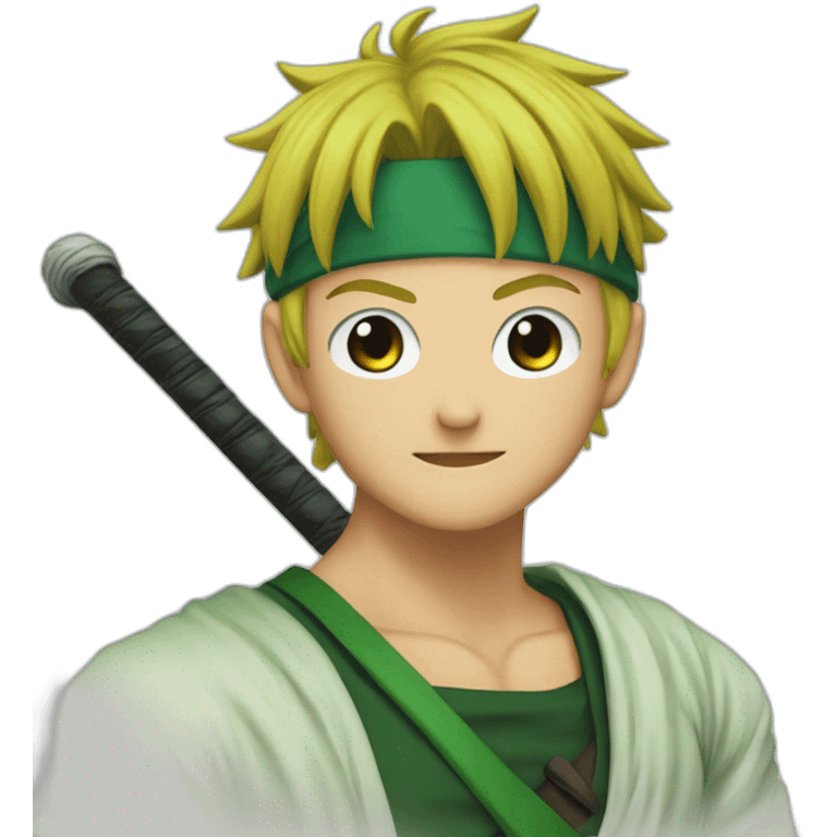 Zoro one pièce emoji