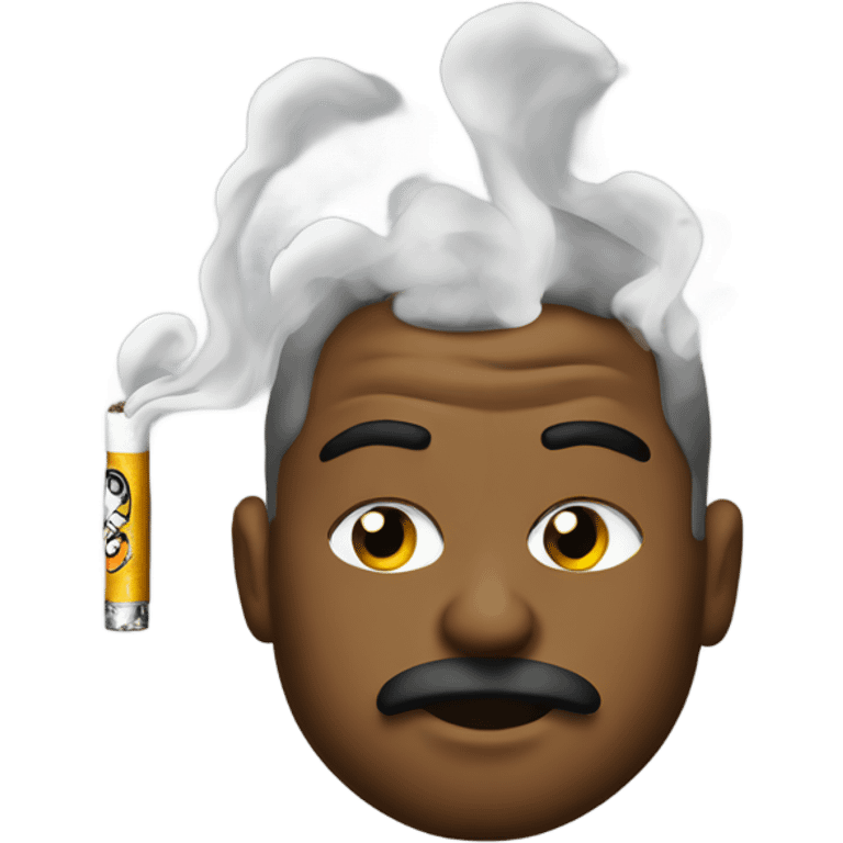 Steelers smoking cigarettes  emoji