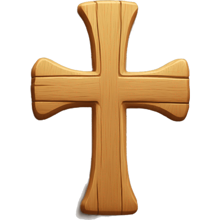 wooden cross emoji