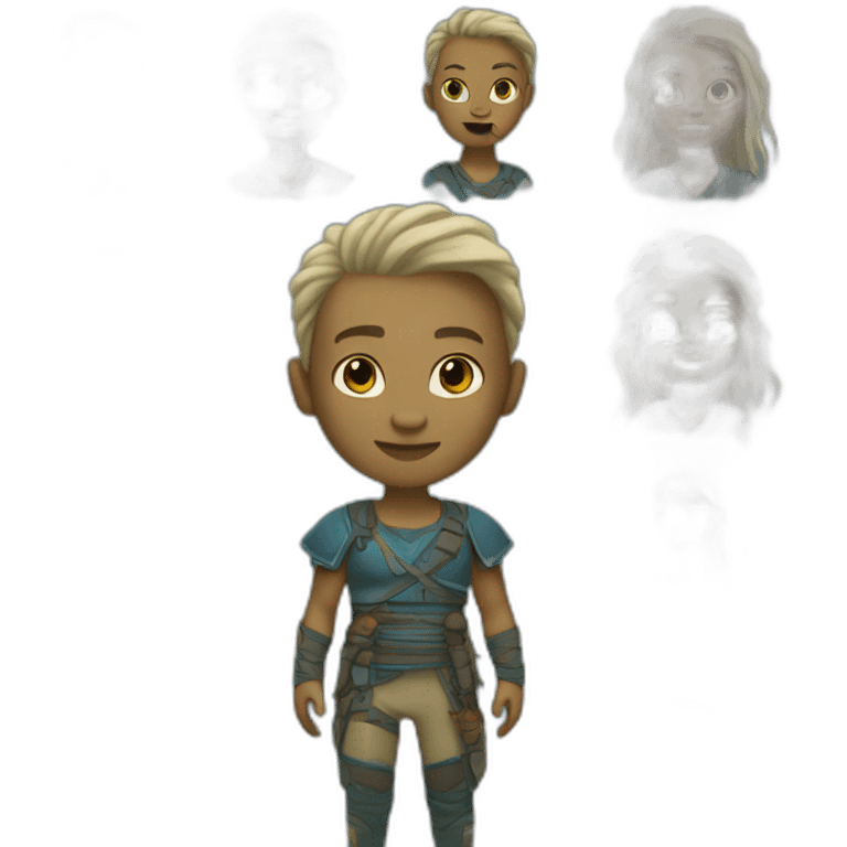 A character from Avatar movie from James Cameron emoji