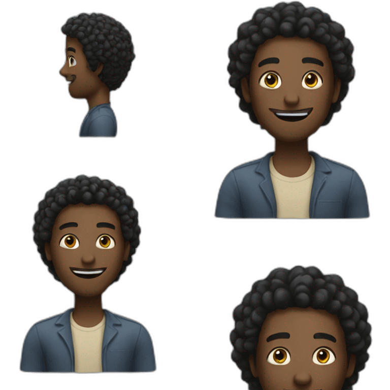 Black man making ok emoji