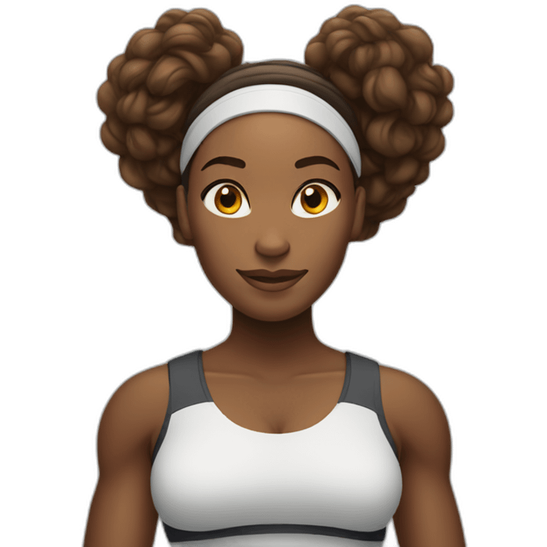 Serena Williams emoji