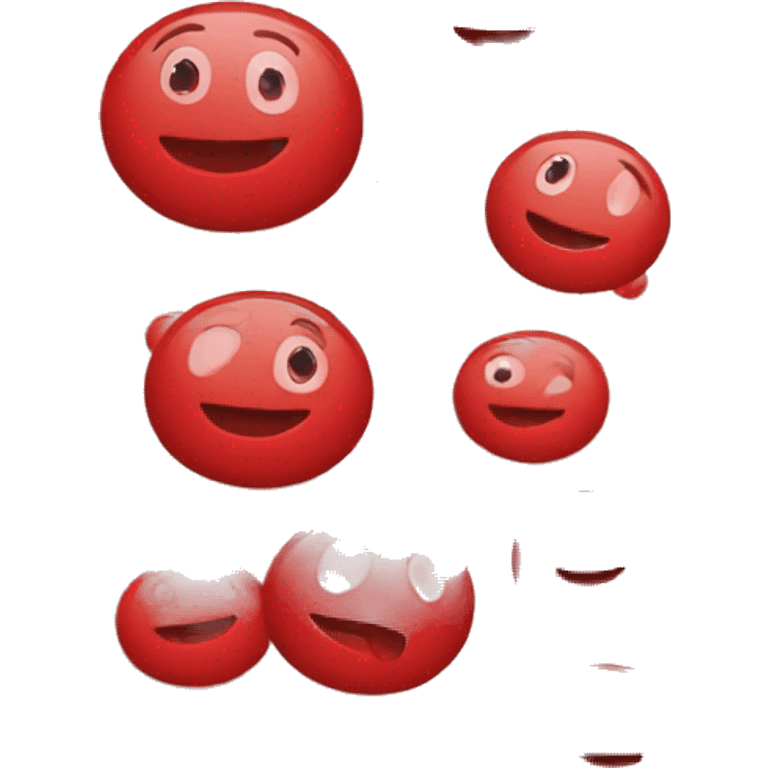 Red number one circled emoji